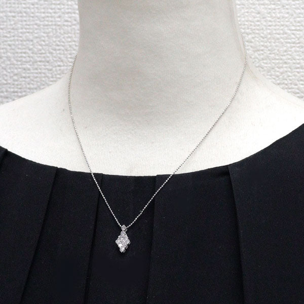 K18WG ダイヤモンド ペンダントネックレス 0.70ct — セルビー  