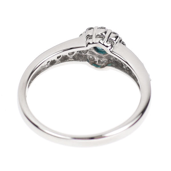 希少 Pt900 グランディディエライト ダイヤモンド リング 0.162ct D0.28ct
