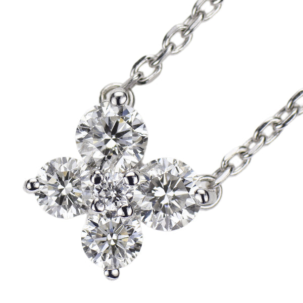 K18WG ダイヤモンド ペンダントネックレス 0.40ct
