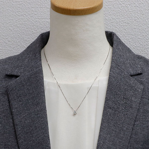 Pt900.850/デビアス.フォーエバーマーク/高級ダイヤモンドネックレス Pt900.850/デビアス/ フォーエバーマーク 高級ダイヤネックレスNo.2