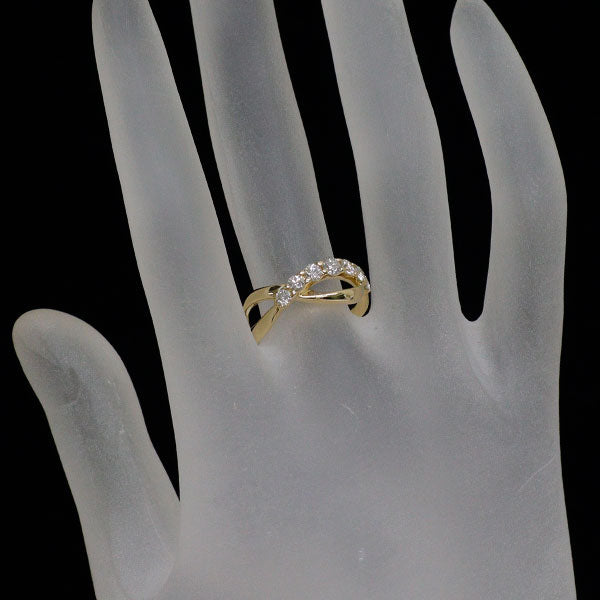 K18YG ダイヤモンド リング 0.53ct