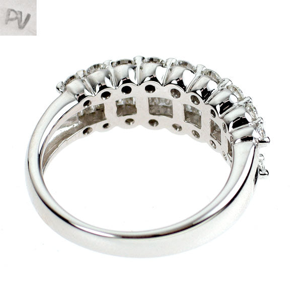 ポンテヴェキオ K18WG ダイヤモンド リング 1.17ct