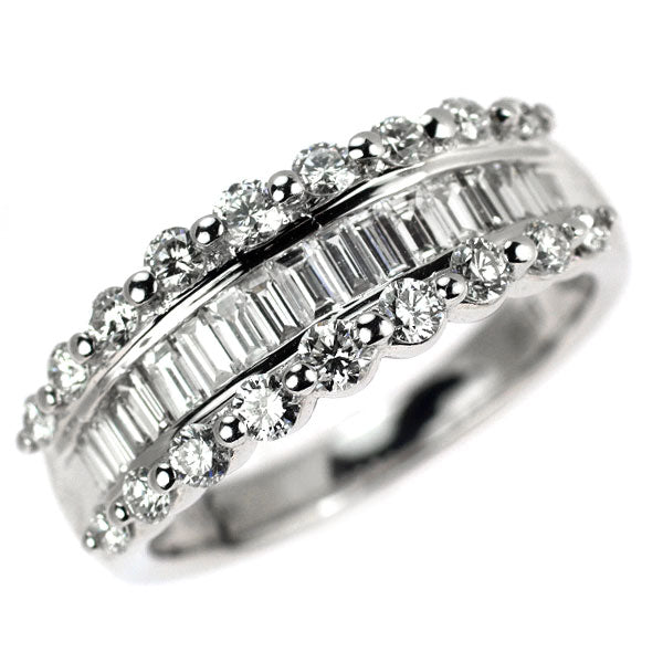 ポンテヴェキオ K18WG ダイヤモンド リング 1.17ct