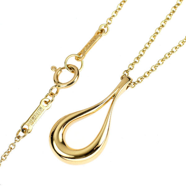 ティファニー K18YG ペンダントネックレス オープンティアドロップ