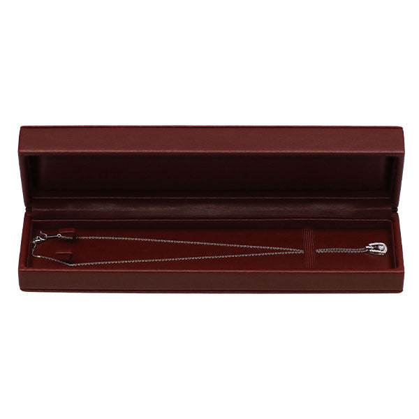 モニッケンダム Pt900/Pt850 ダイヤモンド ペンダントネックレス 0.20ct D0.30ct