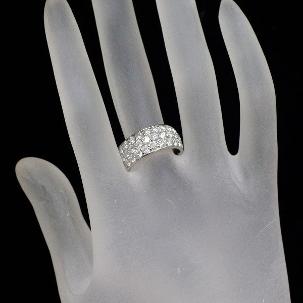 Pt900 ダイヤモンド リング 2.10ct パヴェ
