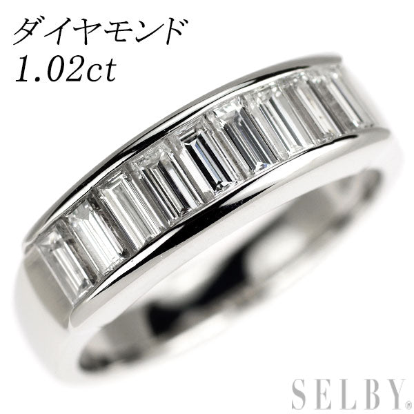 【Pt900 】✨ダイヤモンドリング ✨ Pt900 ダイヤモンド リング 1.02ct — セルビーオンラインストア
