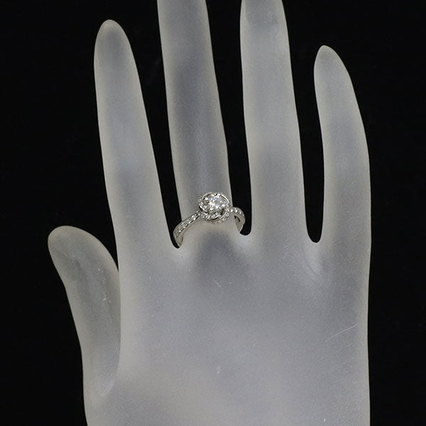 ダミアーニ Pt950 ダイヤモンド リング 0.40ct D VS1 VG