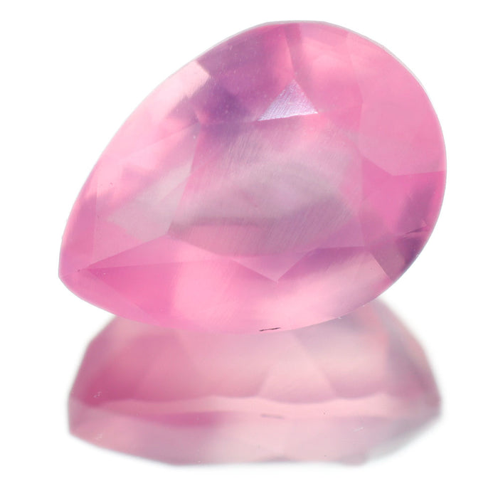 新品 スペイン産シルキーコバルトカルサイト ルース 1.162ct 希少石 レアストーン【エスコレ】