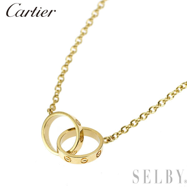 カルティエ K18YG ペンダントネックレス ベビーラブ — セルビー
