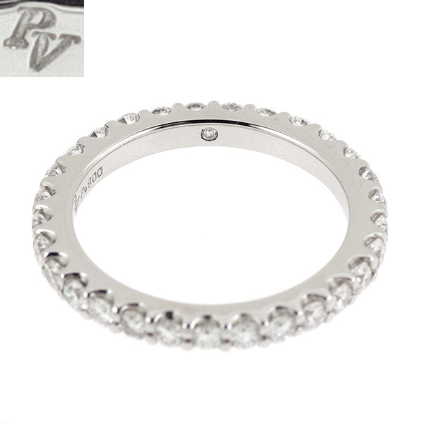 ポンテヴェキオ Pt900 ダイヤモンド リング 0.91ct フルエタニティ
