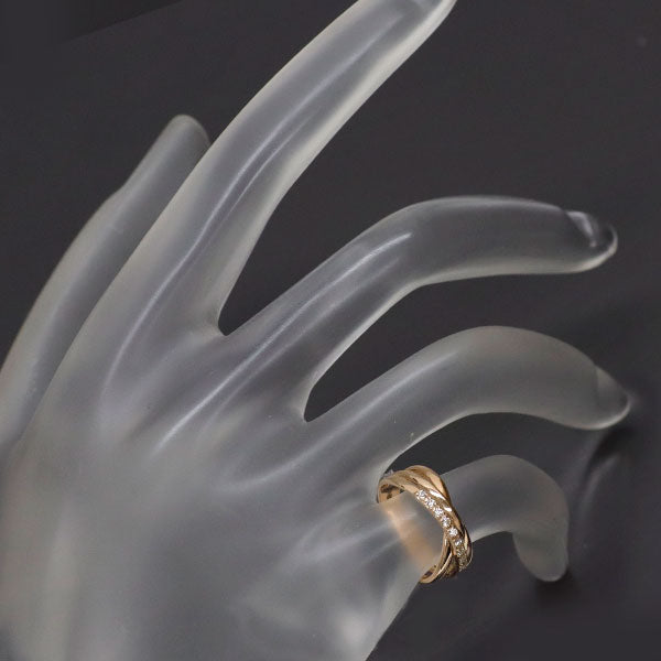 K10PG ダイヤモンド リング 0.06ct ピンキー