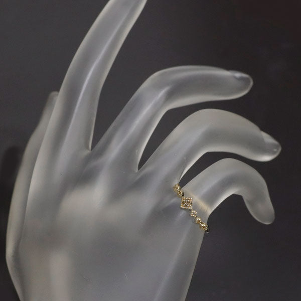 エテ/ete K10YG ダイヤモンド リング 0.01ct ピンキー