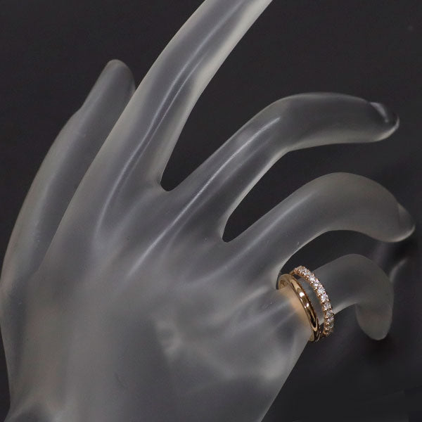 K18PG ダイヤモンド リング 0.17ct ピンキー
