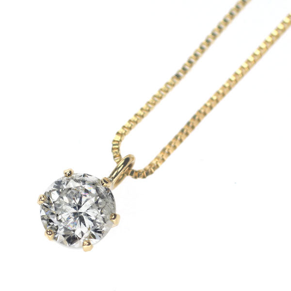 K18YG ダイヤモンド ペンダントネックレス 0.30ct