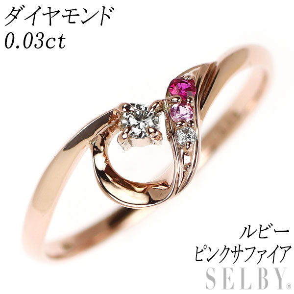 festaria⭐︎ピンキーリング K10YG ダイヤモンド ピンキーリング