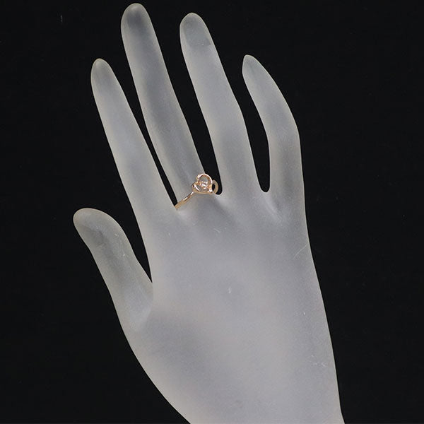K10PG ダイヤモンド リング 0.06ct ハート