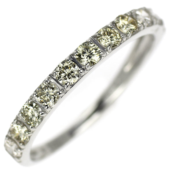 Pt950 ダイヤモンド リング 0.50ct ハーフエタニティ — セルビー  