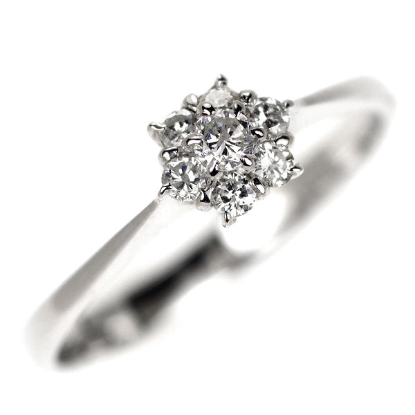 K18WG ダイヤモンド リング