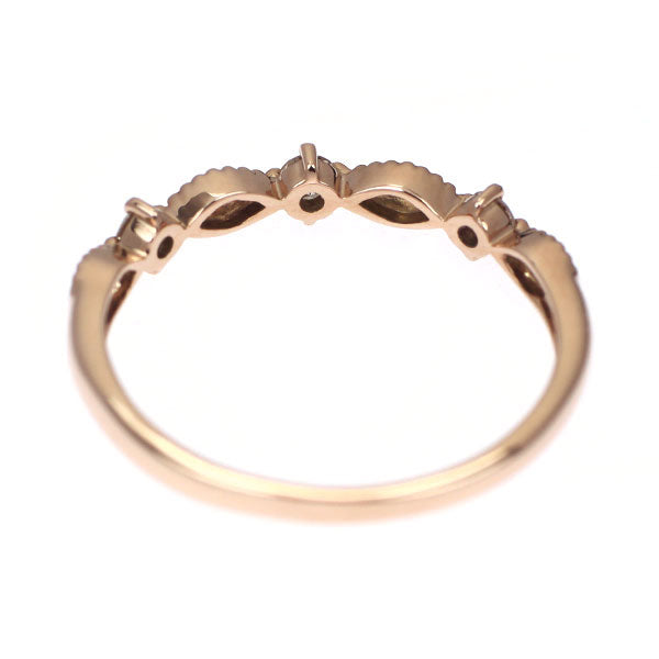 K18PG ダイヤモンド リング 0.12ct