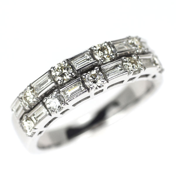 K18WG ダイヤモンド リング 1.00ct