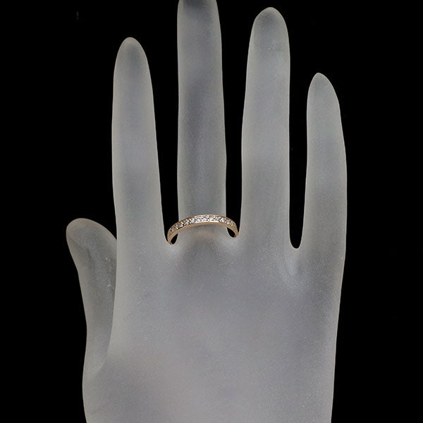 K18PG ダイヤモンド リング 0.20ct