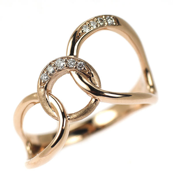 K18PG ダイヤモンド リング 0.06ct