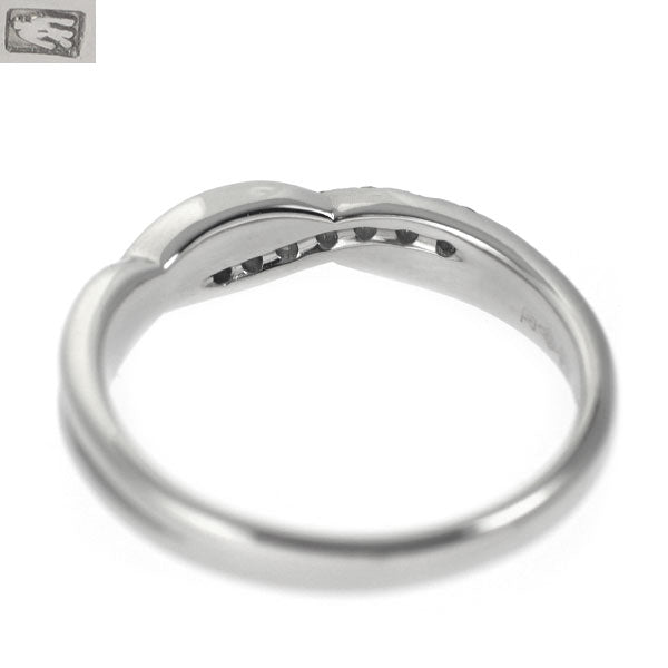 セイコー Pt900 ダイヤモンド リング 0.09ct