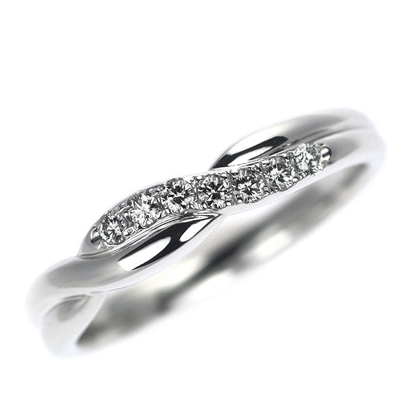 セイコー Pt900 ダイヤモンド リング 0.09ct