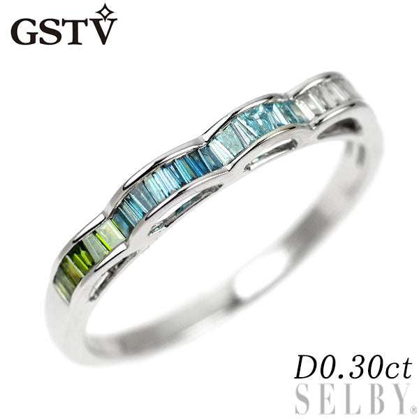 GSTV K18WG トリート/カラーレス ダイヤモンド リング 0.30ct