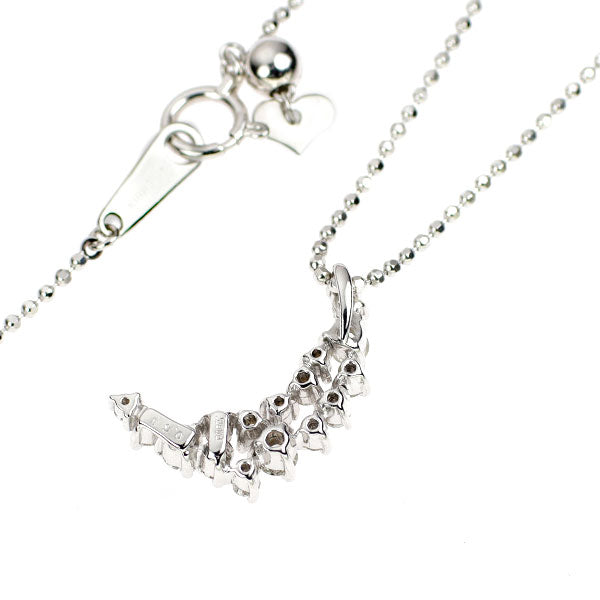 K18WG ダイヤモンド ペンダントネックレス 0.50ct