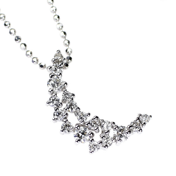 K18WG ダイヤモンド ペンダントネックレス 0.50ct