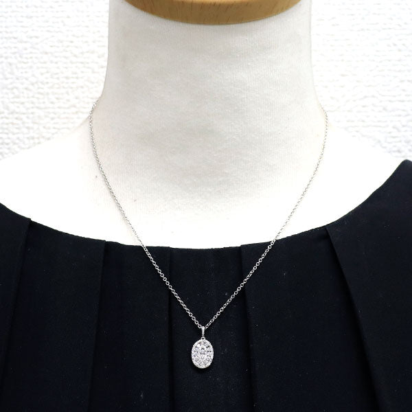 K18WG ダイヤモンド ペンダントネックレス 0.50ct
