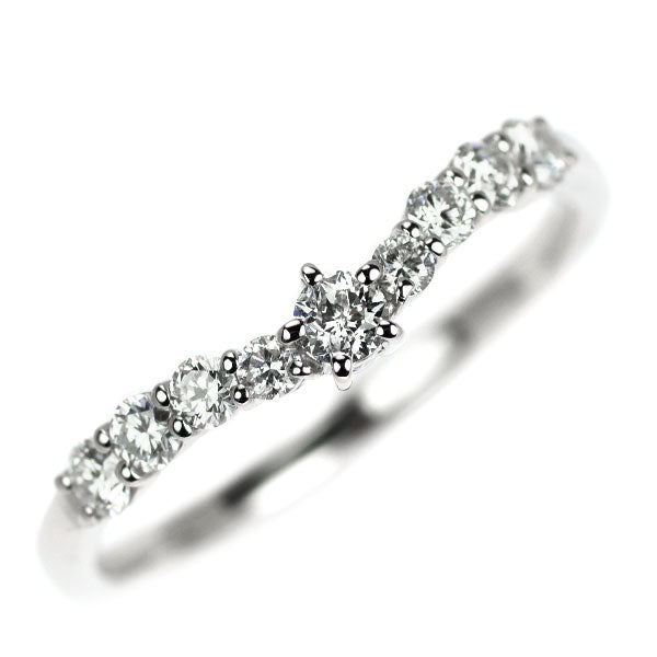 wish upon a star Pt900 ダイヤモンド リング 0.080ct D0.30ct