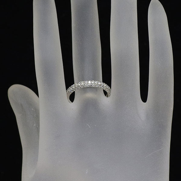 Pt900 ダイヤモンド リング 0.71ct パヴェ