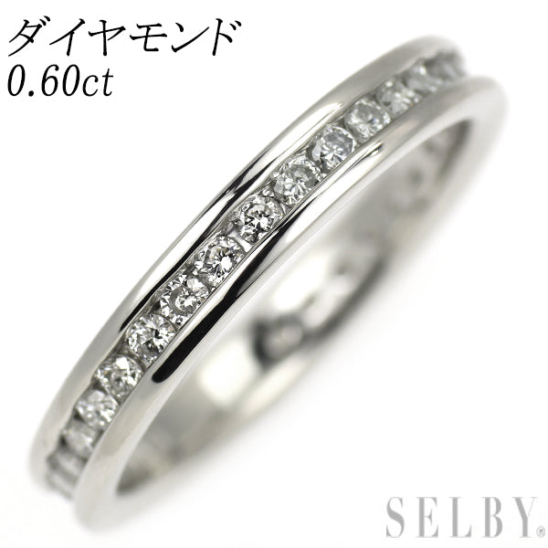 Pt900 ダイヤモンド リング 0.60ct  フルエタニティ