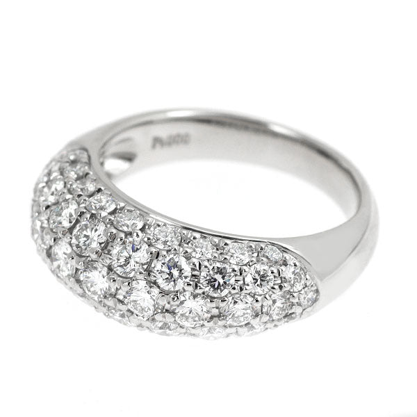 Pt900 ダイヤモンド リング 2.00ct  パヴェ