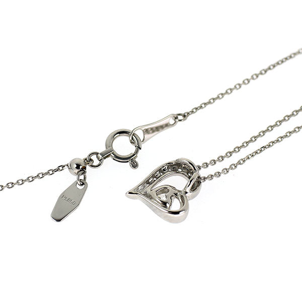 Pt900/Pt850 ダイヤモンド ペンダントネックレス 0.20ct  ハート