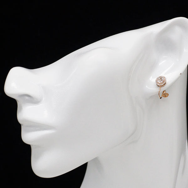 K18PG ダイヤモンド イヤリング 0.50ct