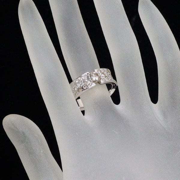 カシケイ/Kashikey K18WG ブラウンダイヤモンド  リング 0.60ct D0.78ct メランジェ