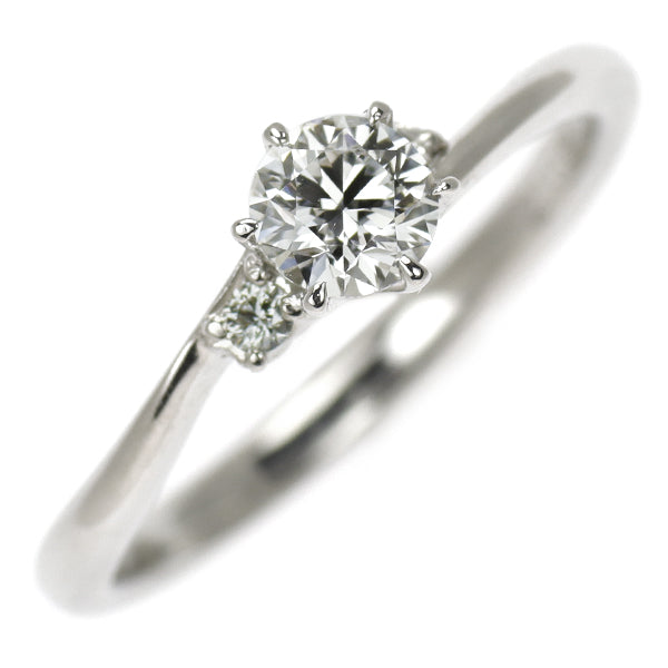 ラザールキャプラン Pt950 ダイヤモンド リング 0.31ct 0.03ct D VVS1