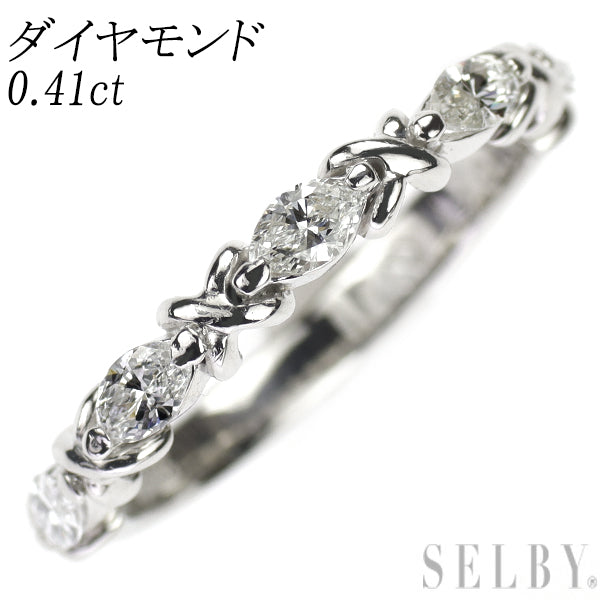 Pt900 ダイヤモンド リング 0.41ct