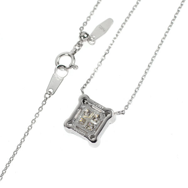 Pt900/Pt850 ダイヤモンド ペンダントネックレス 1.00ct ミステリーセッティング