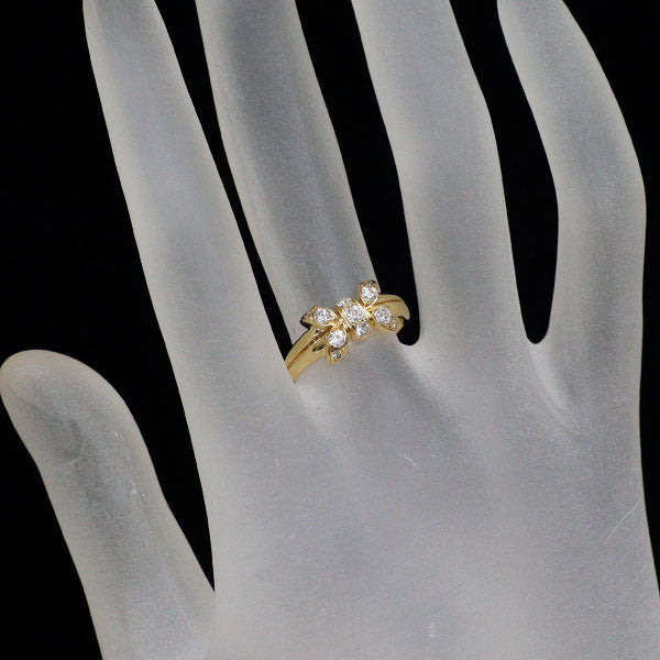 ディオール K18YG ダイヤモンド リング 0.66ct