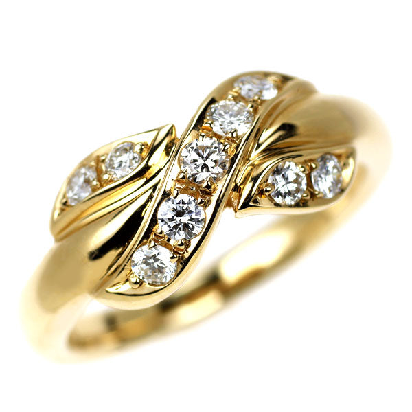 ポーラ K18YG ダイヤモンド リング 0.30ct