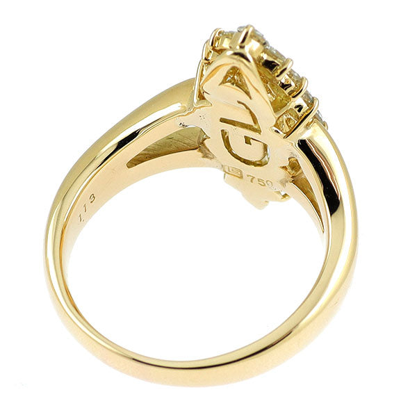 ギラロッシュ K18YG ダイヤモンド リング 1.13ct