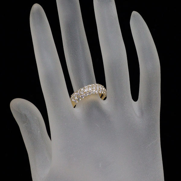 K18YG ダイヤモンド リング 1.51ct パヴェ