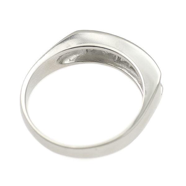 Pt900 プリンセスカット ダイヤモンド リング 1.01ct 一文字