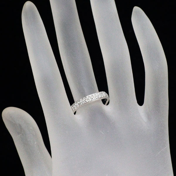 K18WG ダイヤモンド リング 0.50ct パヴェ