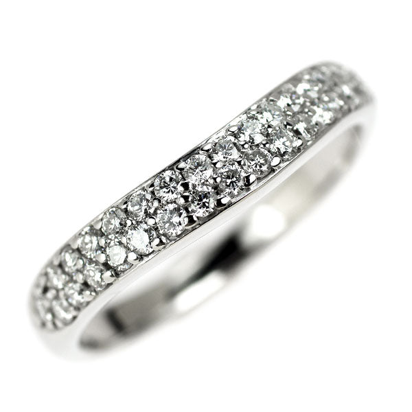 K18WG ダイヤモンド リング 0.50ct パヴェ